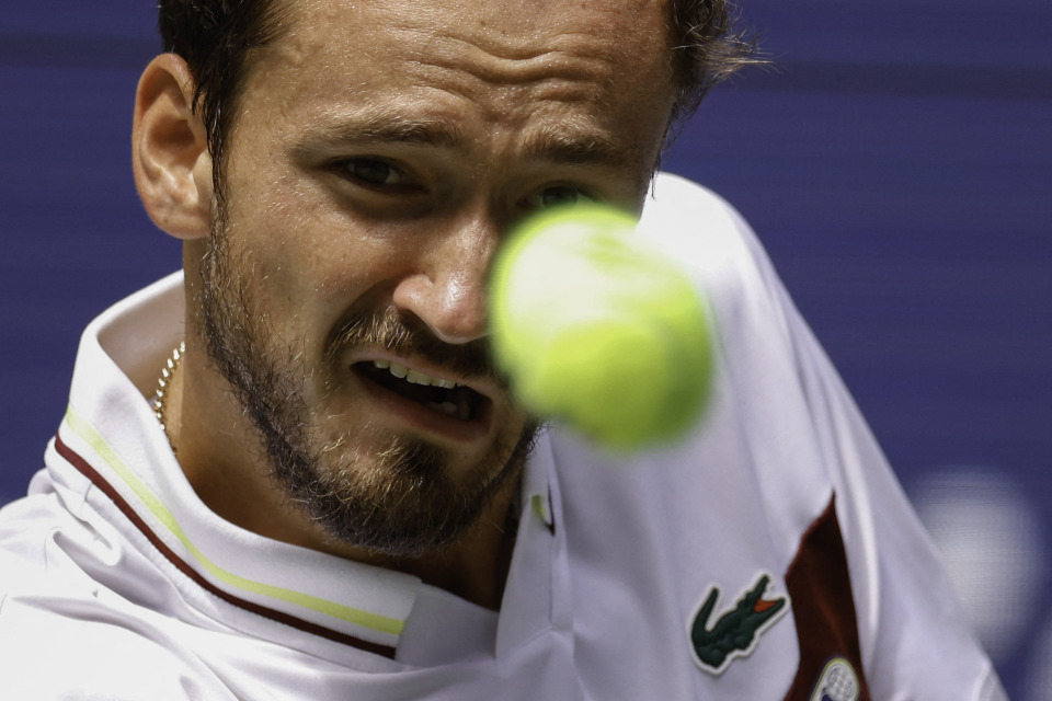 美网力克拉沃尔杯，梅德韦杰夫惊艳四座