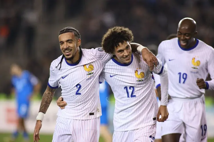 法国队翻盘德国队，安赛龙带队取胜